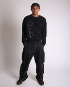 BLACK RAW DENIM V1