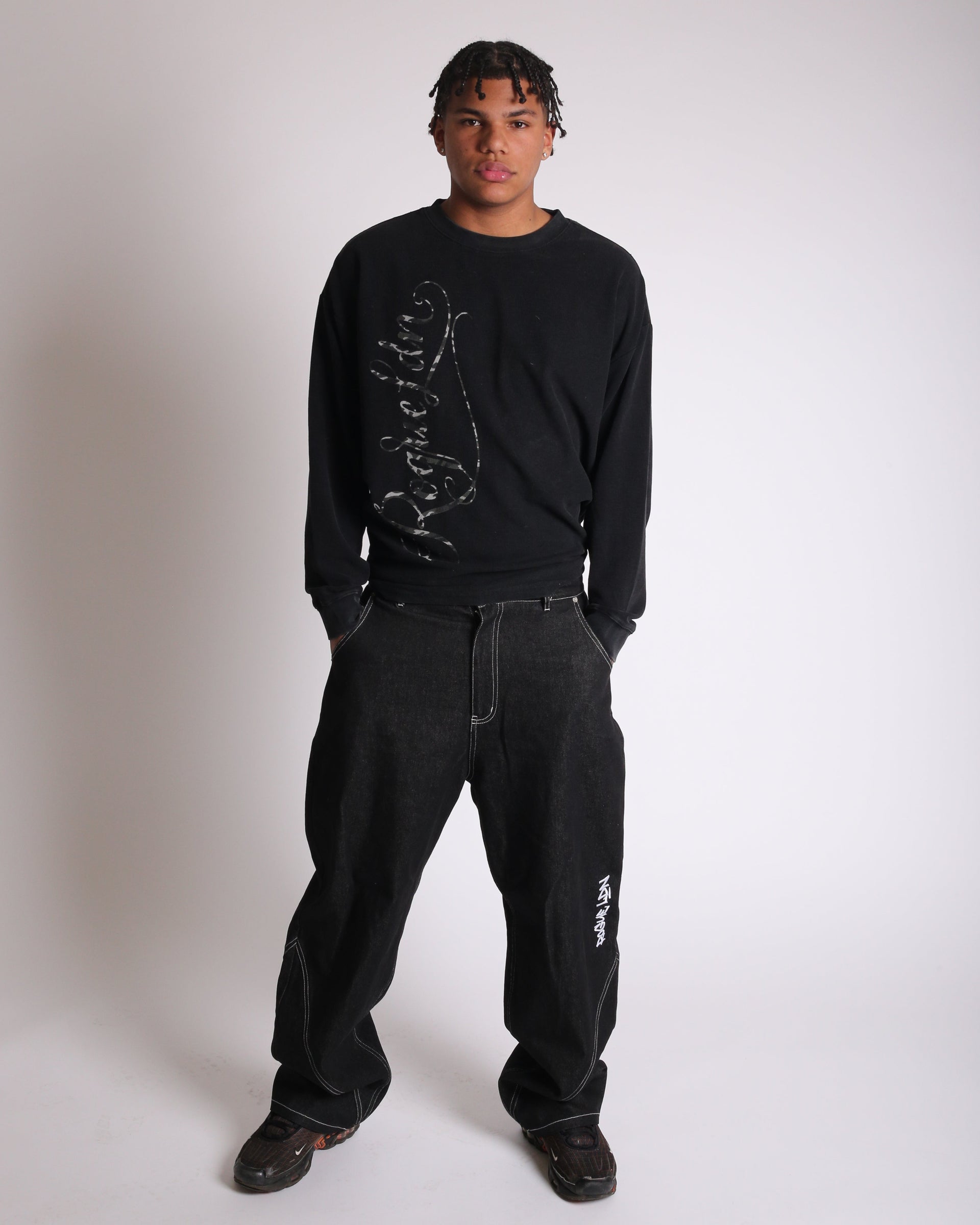BLACK RAW DENIM V1