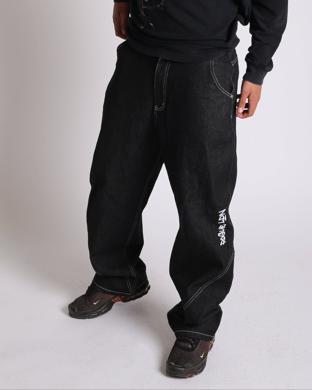 BLACK RAW DENIM V1