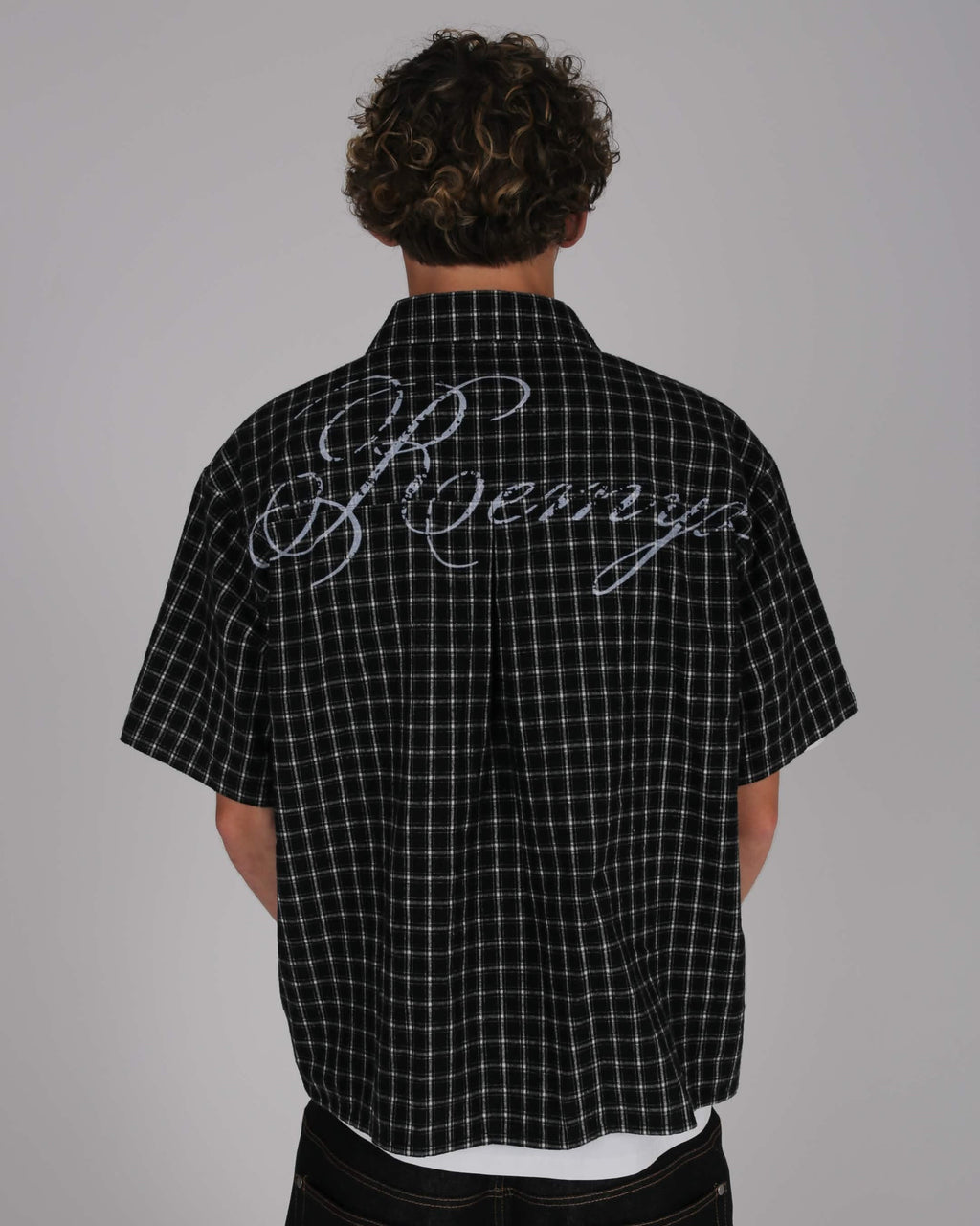 PLAID BUTTON UP V8