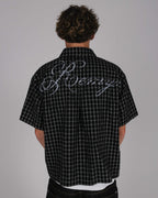 PLAID BUTTON UP V8