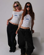 GIRLS WIDE NECK BABY TEE V8
