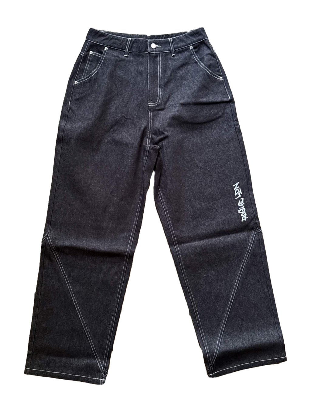 BLACK RAW DENIM V1