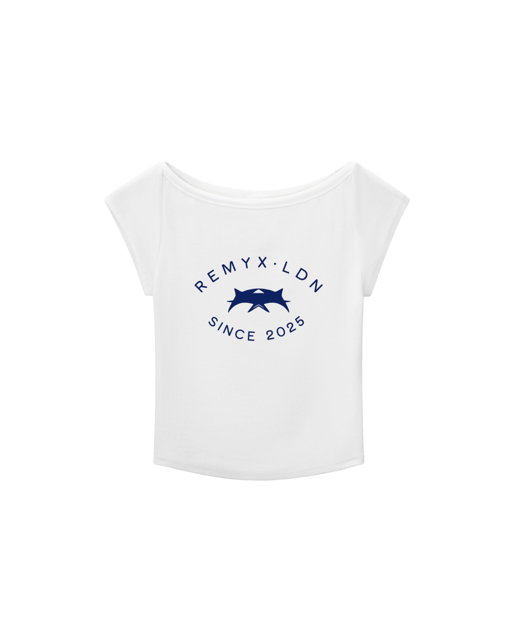 GIRLS WIDE NECK BABY TEE V8